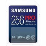 Samsung MB-SY256S/AM 256GB PRO Ultimate Class 10/UHS-I (U3) V30 SDXC Max Reads 200MB/s Max Writes 130MB/s 10 Year Warranty