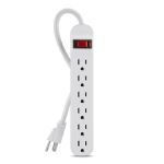 Belkin F9P609-05R-DP 6-Outlets Power Strip 5ft cord