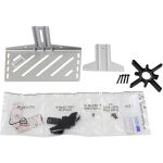 Ergotron Mounting Shelf for Wall Mounting System  Video Conferencing Camera  Webcam  Display Cart - Silver - 2 lb Load Capacity - 100 x 100 - Metal