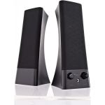 V7 SP2500-USB-6N Speaker System - 5 W RMS - Black USB Powered Stereo Speakers