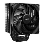 be quiet! BK039 Pure Rock 3 Black CPU Air Cooler 4 High Performance 6mm Heat Pipes with HDT Technology 120mm PWM Fan