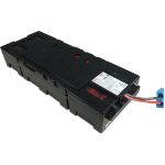 APC APCRBC115 Replacement Battery Cartridge #115 - UPS Battery - Lead Acid - Battery Output Voltage: 48 Expected Battery Life (years): 3 - 5 RBC Quantity: 1 Battery Blocks per String: 4 Color: Black
