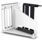 NZXT AB-RH175-W1 Vertical GPU Mounting Kit 175 mm PCIe 4.0x16 Riser Cable - GPU Holder - Sturdy Steel Bracket - White