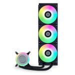 Lian-Li GALAHAD II Lite 360mm RGB Fans - Customizable Lighting Effects and ARGB Pump Block Low Noise Hydraulic Bearing Design