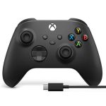 Microsoft EP2-29943 Xbox Wireless Controller for Xbox Series X Xbox Series S Xbox One + USB-C Cable Carbon Black