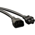 Tripp Lite P014-06N 6in C14 to C5 2.5A 18AWG 3-Prong Power Cord Adapter