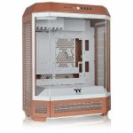 Thermaltake The Tower 600 Mocha Mousse Mid Tower Chassis - Mid-tower - Mocha Mousse - Tempered Glass  SPCC - 4 x Bay - 2 x 140mm Fan(s) Installed - Mini ITX  Micro ATX  ATX Motherboard