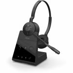 Jabra Engage 65 SE Headset - Stereo - Wireless - DECT - 492.1 ft - 40 Hz to 16 kHz - On-ear  Over-the-head - Binaural - Supra-aural - MEMS Technology  Electret Condenser Microphone - No