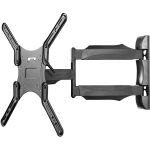 Kanto M300 Wall Mount for TV - Black - 1 Display(s) Supported - 55in Screen Support - 80 lb Load Capacity - 400 x 400  200 x 200  100 x 100  200 x 100  200 x 300  200 x 400  300 x 200