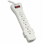 Eaton Tripp Lite Series Protect It! 7-Outlet Surge Protector  12 ft. (3.66 m) Cord  1080 Joules  Fax/Modem Protection  RJ11 - Receptacles: 7 x NEMA 5-15R - 1080J