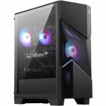 MSI Codex Z2 Codex Z2 D8NVL-488US Gaming Desktop Computer - AMD Ryzen 5 8400F - 16 GB - 1 TB SSD - Black - AMD B650 Chip - Windows 11 Home - NVIDIA GeForce RTX 5060 - IEEE 802.11ax - 65