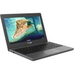 Asus Chromebook Flip CR1 CR1100FKA-YZ184T 11.6in Touchscreen Rugged Convertible 2 in 1 Chromebook - HD - Intel Celeron N5100 - 8 GB - 64 GB Flash Memory - Dark Gray - Intel Chip - 1366