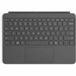 Microsoft Surface Pro 12-inch Keyboard - Slate - CoPilot  Snipping  Lock  Microphone Mute  Windows Key  Media Control  Screen Brightness Hot Key(s) - Tablet PC - TouchPad - Alcantara -