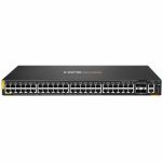 HPE CX 6200F 48G Class 4 PoE 4SFP 370W Switch - 48 Ports - Manageable - Gigabit Ethernet - 10/100/1000Base-T  1000Base-X - 3 Layer Supported - Modular - 4 SFP Slots - 60 W Power Consump