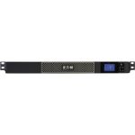 Eaton 5P 1440VA 1100W 120V Line-Interactive UPS  5-15P  5x 5-15R Outlets  True Sine Wave  Cybersecure Network Card Option  1U - 1U Rack-mountable - 4 Minute Stand-by - 110 V AC Input -