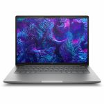 HP ZBook 8 G1i 14in Mobile Workstation - WUXGA - 60 Hz - Intel Core Ultra 7 265U - vPro Technology - 16 GB - 512 GB SSD - English Keyboard - Meteor Silver - Intel Chip - 1920 x 1200 - W