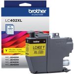 Brother LC402XL Original High (XL) Yield Inkjet Ink Cartridge - Yellow - 1 Each - 1500 Pages