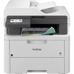 Brother MFC-L3720CDW Wireless Digital Color All-in-One Printer with Laser Quality Output  Copy  Scan and Fax  Duplex and Mobile Printing - Copier/Fax/Printer/Scanner - 19 ppm Mono/19 pp