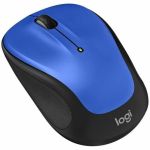 Logitech M325S Wireless Mouse - Optical - Wireless - 32.81 ft - Radio Frequency - 2.40 GHz - Blue - USB - 1000 dpi - 4 Way Scroll - 5 Button(s) - Small Hand/Palm Size - Symmetrical - 1