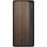 HP OmniDesk M03-0000i M03-0010 Desktop Computer - Intel Core Ultra 5 225 - 16 GB - 512 GB SSD - Jack Black  Dark Wood - Intel B860 Chip - Windows 11 Home - Intel DDR5 SDRAM - IEEE 802.1