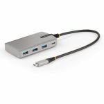 StarTech.com 4-Port USB-C Hub with USB-C DP Alt Mode Video Output  3x USB-A  1x USB-C  100W Power Delivery Pass-Through  USB 3.2 10Gbps - 4-Port USB-C Expansion Hub (USB 3.2 Gen 2 10Gbp