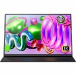 Mobile Pixels Fold 2.5K 16in Class WQXGA LCD Monitor - 16:10 - Black - 16in Viewable - In-plane Switching (IPS) Technology - 2560 x 1600 - 220 Nit - 60 Hz Refresh Rate - Speakers - USB