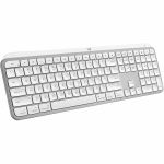 Logitech MX Keys S for Mac  Wireless Keyboard  Fluid  Precise Laptop-Like Typing  Programmable Keys  Backlit  Bluetooth  Pale Grey - Wireless Connectivity - Bluetooth - Easy-Switch  On/