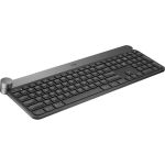 Logitech 920-008484 Advanced Keyboard Wireless w/Creative Input Dial Bluetooth / RF USB Compatible with Windows Mac OS Gray