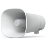 Ubiquiti AI Horn Speaker All-weather PoE 120 dB horn speaker with advanced AI alert functionality and versatile wall corner
