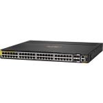 HPE CX 6300 Layer 3 Switch - 48 Ports - Manageable - 5 Gigabit Ethernet  25 Gigabit Ethernet  50 Gigabit Ethernet - 5GBase-T  25GBase-X  50GBase-X - 3 Layer Supported - Modular - 4 SFP