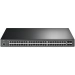 TP-Link TL-SG3452XP JetStream 48-Port Gigabit and 4-Port 10GE SFP+ L2+ Managed Switch with 48-Port PoE+