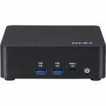 MSI Cubi NUC AI 1UMG CUBI NUC AI 1UMG-044US Desktop Computer - Intel Core Ultra 5 125H - 16 GB - 1 TB PCI Express NVMe SSD - Mini PC - Black - Intel Chip - Windows 11 Home - Intel Arc g