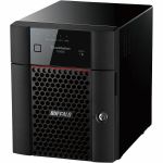 BUFFALO TeraStation 3430DN 4-Bay Secure SMB Desktop NAS 8TB (2x4TB) with Hard Drives Included - Alpine AL524 Quad-core (4 Core) 2 GHz - 4 x HDD Supported - 2 x HDD Installed - 8 TB Inst