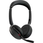 Jabra Evolve2 65 Flex Headset - Stereo - Wireless - Bluetooth - 98.4 ft - 20 Hz to 20 kHz - On-ear - Binaural - Supra-aural - MEMS Technology  Noise Cancelling Microphone - Noise Cancel