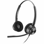 Poly EncorePro 320 with Quick Disconnect Binaural Headset TAA - Stereo - Quick Disconnect  USB Type A - Wired - On-ear  Over-the-head - Binaural - Supra-aural - 2.50 ft Cable - Noise Ca