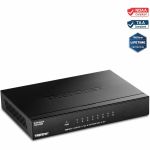 TRENDnet 8-Port 2.5Gb Multi-Gigabit Unmanaged Gaming Switch  TEG-S380  8 x 2.5GBASE-T Ports  25Gbps Switching Capacity  Ethernet Splitter  NDAA & TAA Compliant  Fanless  Lifetime Protec