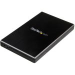 StarTech.com 2.5in External Hard Drive Enclosure - Supports UASP - Aluminum - USB 3.1 Enclosure - SSD/HDD Enclosure - Get ready for ultra-fast USB 3.1 Gen 2 (10Gbps) data storage using