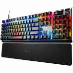 SteelSeries Apex Pro Gen 3 Gaming Keyboard - Cable Connectivity - USB Type C Interface - RGB LED - Media Control Hot Key(s) - Windows 8.1  Mac OS X 10.13 High Sierra - English (US) - Xb