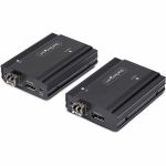StarTech.com DisplayPort KVM Extender over Fiber Optic  4K 60Hz  Console Extender Kit  Up to 984ft/300m (Multi-mode)  2x 10G SFP+ Modules - Control a 4K 60Hz KVM switch/console or PC at