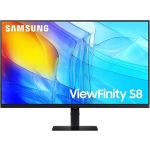 Samsung S32D806EAN ViewFinity S8 S80D 32in 4K HDR Monitor 16:9 Black VA Panel 3840x2160 60Hz 350Nit HDMI DP USB Hub