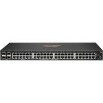 HPE 6100 48G 4SFP+ Switch - 48 Ports - 3 Layer Supported - Modular - 44.20 W Power Consumption - Twisted Pair  Optical Fiber - 1U - Rack-mountable  Wall Mountable - Lifetime Limited War