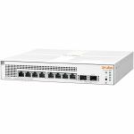 HPE Instant On 1930 8G Class4 PoE 2SFP 124W Switch - 10 Ports - Manageable - 3 Layer Supported - Modular - 2 SFP Slots - 150 W Power Consumption - 124 W PoE Budget - Optical Fiber  Twis