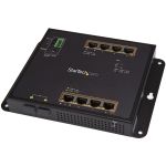 StarTech.com Industrial 8 Port Gigabit PoE+ Switch w/2 SFP MSA Slots 30W Layer/L2 Switch Managed Ethernet Network Switch IP-30/-40C to 75C - Industrial Gigabit PoE+ switch - 8x RJ45 + 2