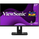 ViewSonic VG2748A 27in 1080p Ergonomic 40-Degree Tilt IPS Monitor with HDMI  DP  and VGA - 27in Monitor - IPS Technology - Full HD 1920 x 1080p - Ergonomic - 16.7 Million Colors - 250 N