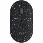 Logitech M340 Wireless Mouse with Limited Edition Prints  USB Receiver and Silent Clicks  Portable Wireless Mouse for Laptop  PC  Windows  Chrome  Surface  Speckles - Optical - Wireless