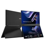 Asus MB14FCD ZenScreen Duo 14in FHD+ IPS Portable Dual Monitor with Ergo Kickstand and 360-Degree Rotation Mini-HDMI USB-C Black