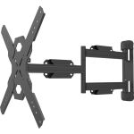 Kanto PS400 Wall Mount for Flat Panel Display - Black - 1 Display(s) Supported - 70in Screen Support - 88 lb Load Capacity - 100 x 100  400 x 400  100 x 150  100 x 200  150 x 100  150 x