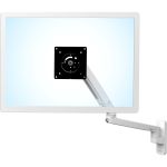 Ergotron Mounting Arm for TV  LCD Monitor - White - 1 Display(s) Supported - 34in Screen Support - 20 lb Load Capacity - 75 x 75  100 x 100