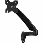 StarTech.com Single Wall Mount Monitor Arm  Gas-Spring  Full Motion Articulating  For VESA Mount Monitors up to 34in (19.8lb/9kg) - Wall mount a monitor to save space; One-touch height