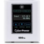 CyberPower M550L Hospital/Medical UPS Systems - 550VA/440W  120 VAC  NEMA 5-15P-HG  Mini-Tower  4 Hospital-Grade Outlets  LCD  PowerPanel&reg; Business  $400000 CEG  3YR Warranty